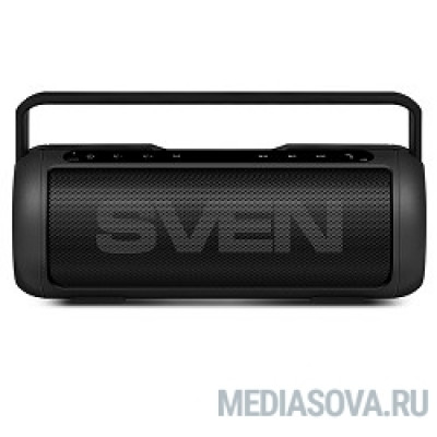  SVEN PS-250BL черный 10 (2 x 5) Вт, Bluetooth, HSP, HFP, A2DP, AVRCP, Размер: 230 ? 90 ? 90