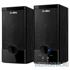 SVEN SPS-603 черный USB-порт ПК, ноутбука или адаптер 5V DC