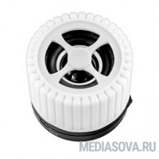 Ginzzu GM-988W, BT-Колонка 3W/TFcard/AUX/FM, белый