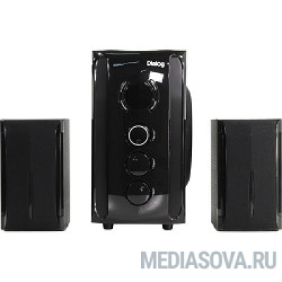  Dialog Progressive AP-209 BLACK - акустические колонки 2.1, 30W+2*15W RMS,Bluetooth,FM,USB+SD reader