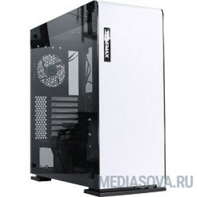  GameMax Корпус [9909(909) VEGA Tempered Glass White] без БП (Midi Tower, ATX, White)