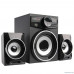  Акустическая система 2.1 CROWN CMBS-160 (МДФ, Bluetooth, 8W+4W*2=16W; приёмник FM; картридер; интерфейс USB; IR пульт)