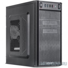 CROWN Корпус MiniTower CMC-403 black mATX (CM-500office) 