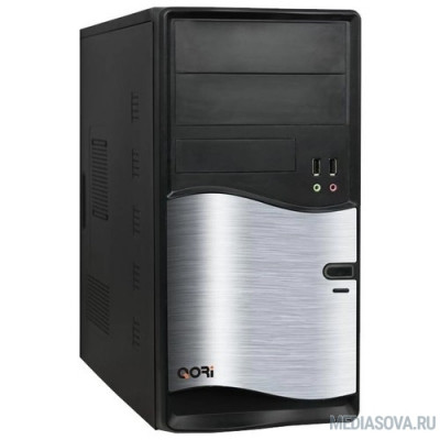  MiniTower QoRi QM105 2*USB2.0, audio, mATX, 500W, 120mm