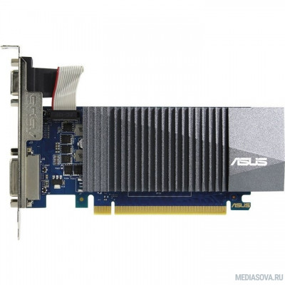 Видеокарта ASUS GT710-SL-1GD5 RTL GT 710 <1Gb, 32bit, GDDR5, DVI+ HDMI+ VGA