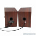  CBR CMS 590 Brown, Акустическая система 2.0, питание USB, 2х5 Вт (10 Вт RMS), материал корпуса MDF, 3.5 мм линейный стереовход, регул. громк., выход на наушники, длина кабеля 1,5 м, цвет коричневый