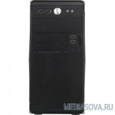  Корпус Accord ACC-B022 черный без БП mATX 1x80mm 1x92mm 2x120mm 4xUSB2.0 audio