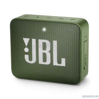  JBL GO 2 зеленый 3W 1.0 BT/3.5Jack 730mAh (JBLGO2GRN)
