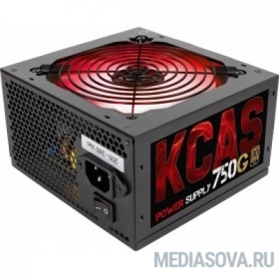 Блок питания Aerocool 750W RTL KCAS-750G 80+ Gold  RGB ATX V2.3(20/24+4/8+6/8pin, d140mm) RTL