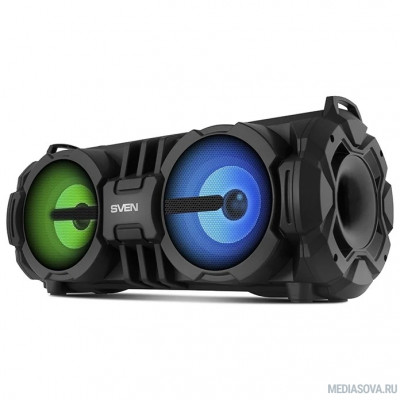  SVEN PS-485,  черный  (28  Вт,  Bluetooth,  FM,  USB,  microSD,