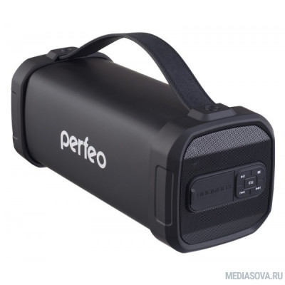  Perfeo Bluetooth-колонка PF_A4319 FM, MP3, microSD, USB, EQ, AUX, мощность 12Вт, 2200mAh, черный