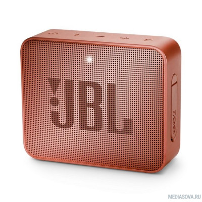  JBL GO 2 коричневый 3W 1.0 BT/3.5Jack 730mAh (JBLGO2CINNAMON)