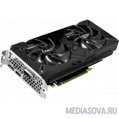 Видеокарта PALIT GeForce RTX2060 GAMINGPRO OC 6GB 192bit GDDR6 DVI, HDMI, DP Ret [NE62060T18J9-1062A]