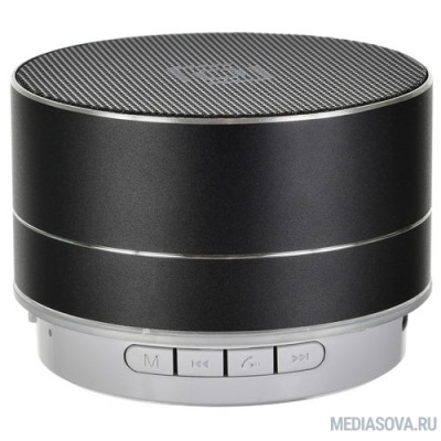  Колонка порт. Oklick OK-12 черный 3W 1.0 BT/USB 300mAh