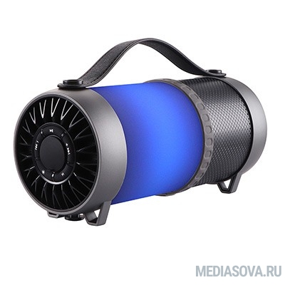  Dialog Progressive AP-1010 - акустическая колонка-труба c RGB фонарем, 12W RMS, Bluetooth, FM+USB+SD 