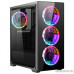  Ginzzu S600 FAN 12CM RGB*4  1*USB 3.0,2*USB 2.0,AU Full Acrylic  w/o PSU