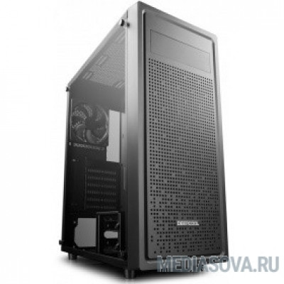  Deepcool E-SHIELD ATX, Стекл. боковая панель, Black, без БП