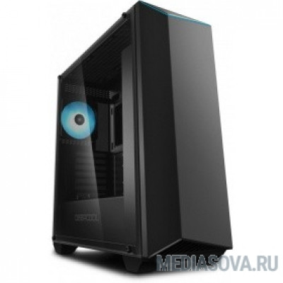  Deepcool EARLKASE RGB V2 ATX, Black, RGB, Стеклянная боковая панель, без БП