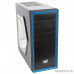  Deepcool TESSERACT SW, ATX, Black-Blue, Window, без БП