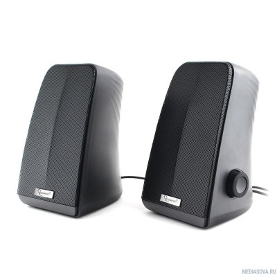  Gembird SPK-505, черный, 10 Вт, рег. громкости, USB-питание 
