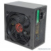 Блок питания Ginzzu CB600 12CM black,24+4p,2 PCI-E(6+2), 4*SATA,3*IDE,оплетка MB, кабель питания