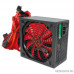 Блок питания Ginzzu PC650 14CM(Red) 80+ black,APFC,24+4p,2 PCI-E(6+2), 5*SATA, 4*IDE,оплетка, кабель питания,цветная коробка
