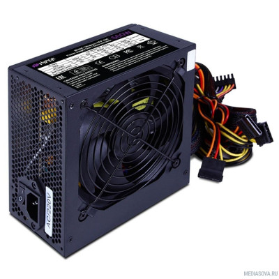 Блок питания HIPER Блок питания HPP-600 (ATX 2.31, 600W, Active PFC, 120mm fan, черный) BOX