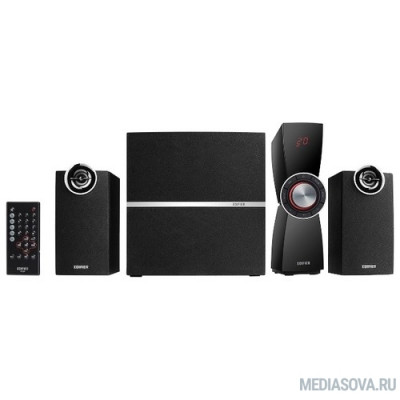  Edifier C2XB Black 2 сат. + сабвуфер, 40W + 2x12W RMS, 48-20000Гц, дерево, беспроводной пульт Ду, цифровой вход, Bluetooth 