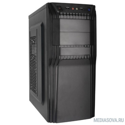  MidiTower QoRi-3203B 2*USB2.0, audio, reset, ATX,450W 80mm