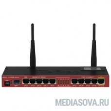 MikroTik Wi-Fi роутер RB2011UiAS-2HnD-IN RouterBOARD with indoor case and power supply