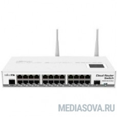 MikroTik CRS125-24G-1S-2HnD-IN Коммутатор 24x10/100/1000 Mbit/s Gigabit Ethernet with Auto-MDI/X, 1xSFP