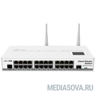  MikroTik CRS125-24G-1S-2HnD-IN Коммутатор 24x10/100/1000 Mbit/s Gigabit Ethernet with Auto-MDI/X, 1xSFP