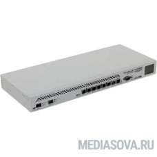 MikroTik CCR1036-8G-2S+EM Маршрутизатор Tile-Gx36 CPU (36-cores, 1.2Ghz per core), 8GB RAM, 2xSFP+ cage, 8xGbit LAN, RouterOS L6, 1U rackmount case, PSU, r2