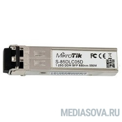  MikroTik S-85DLC05D(I) SFP module 1.25G MM 550m 850nm