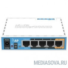 MikroTik hAP RB951Ui-2nD (hAP)   RouterBOARD hAP Беспроводная точка доступа