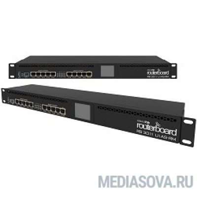  MikroTik RB3011UiAS-RM Маршрутизатор RouterOS License:5,Память: 1GB,Порты:(10) 10/100/1000 Ethernet ports