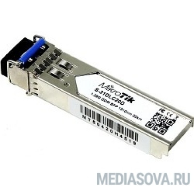  MikroTik S-31DLC20D(I) SFP module 1.25G SM 20km 1310nm