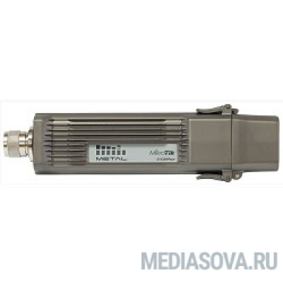  MikroTik RBMetalG-52SHPacn Metal 52 ac Точка доступа 2.4/5GHz 802.11a/b/g/n/ac wireless, RouterOS L4, metal case, mounting loops, PoE, PSU, Omni antenna