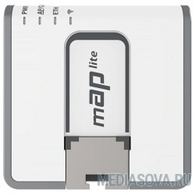  MikroTik RBmAPL-2nD (mAP lite) Точка доступа 2.4 ГГц, MIMO 2x2, 22 дБм