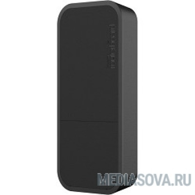  MikroTik RBwAPG-5HacT2HnD-BE (wAP ac  Black) built-in 2.4 - 5GHz 802.11an/ac Tripple Chain wireless, RouterOS L4, white outdoor enclosure, PSU, PoE черный