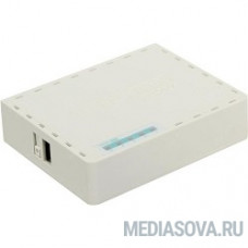 MikroTik RB750Gr3 hEX (RouterOS L4) Гигабитный высокопроизводительный Ethernet роутер with power supply and case 5 port 10/100/1000