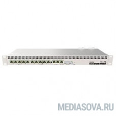 MikroTik RB1100AHx4 Маршрутизатор 7.5 Гбит/с, 13x 1G Ethernet, 1х microSD, 802.3at