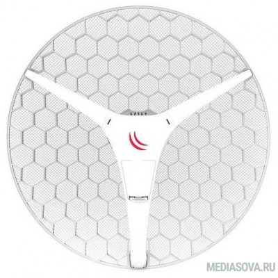  MikroTik RBLHG-5HPnD-XL (LHG XL HP5) PtP-радиоустройство 5 ГГц (a/n), MIMO 2х2, 27 дБи