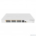 MikroTik CRS328-24P-4S+RM Коммутатор с поддержкой PoE, 802.3af/at, 4 SFP/SFP+, 24 x 1000Mbit