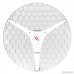  MikroTik RBLHG-2nD-XL PtP-радиоустройство 2.4 ГГц (b/g/n), MIMO 2х2, 21 дБи
