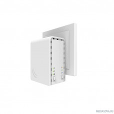 MikroTik PL7411-2nD (PWR-LINE AP) Точка доступа Power Line RouterOS L4, European plug (Type C)