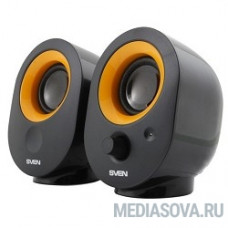 SVEN 316, черный 2.0, 2 х 2 W RMS, 100-20000Hz