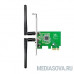  ASUS PCE-N15  WiFi Adapter PCI-E (PCI-Ex1, WLAN 300Mbps, 802.11bgn) 2x ext Antenna