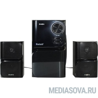  SVEN MS-305 черный  акуст. система 2.1, FM-тюнер, USB/SD, дисплей, ПДУ, Bluetooth, мощн. 20 Вт+2х10 Вт, чёрн