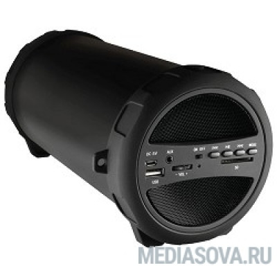  Ginzzu GM-986B, BT-Колонка 10W/USB/SD/AUX/FM/Subwoofe